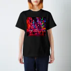 TakashiSのNeon Night City スタンダードTシャツ