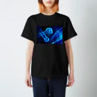 ごもくものkurage blue Regular Fit T-Shirt