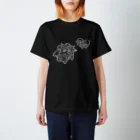 PSYCHEDELIC CATASTROPHE のタコとハエ　白 スタンダードTシャツ