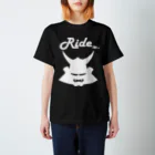 RAMUKiのRide兜（白） スタンダードTシャツ