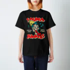 SAUNA JUNKIES | サウナジャンキーズのSAUNNER CATS（濃色） 티셔츠