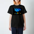 小田島灯の夜のキャンプフィールド Regular Fit T-Shirt