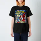 ニンジャスレイヤー公式/ダイハードテイルズのNINJA MISSILE SURFING Regular Fit T-Shirt