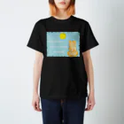 いっぷく処 てんてんのあの日きみと見た月 スタンダードTシャツ