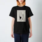 YUICHI design shopの体重測定ねこ Regular Fit T-Shirt