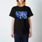 あかつきのアジサイ アオ Regular Fit T-Shirt