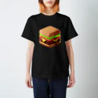 麦芽のCube Hamburger スタンダードTシャツ