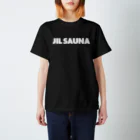 FUNNY JOKESのJIL SAUNA-ジルサウナ-白ロゴ Regular Fit T-Shirt