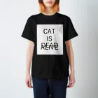 ゆらゆらショップのシュレディンガーの猫 スタンダードTシャツ