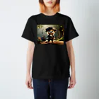 🔥AI art shop🔥の海賊の子犬 スタンダードTシャツ