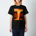 卯月なのかのTwilight Journey　〜黄昏に染まる世界の旅〜　No.1「Twilight Town」 スタンダードTシャツ