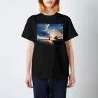 【怪しいゲーム部屋】の夕日 スタンダードTシャツ