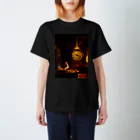 卯月なのかのMidnight Journey　〜静雅な真夜中の旅〜　No.1「時を紡ぐ者」 スタンダードTシャツ