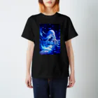 卯月なのかのMidnight Journey　〜静雅な真夜中の旅〜　No.4「鏡花水月」 スタンダードTシャツ