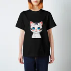 こひさま ショップ - 陽だまりの笑顔のねこのれお スタンダードTシャツ