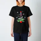 月夜のタツノオトシゴのwhite christmas Regular Fit T-Shirt