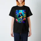 RONBOのGoddess who lives in the water スタンダードTシャツ