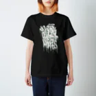 Vanishment This World（SUZURI限定販売）の【公式】Vanishment This World 2024　白ロゴ Regular Fit T-Shirt