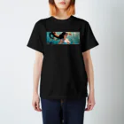 ramekoのラメ子_水着_青02 Regular Fit T-Shirt