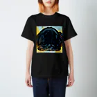 KenHana ハウスの黒パグケンちゃん癒しグッズ Regular Fit T-Shirt