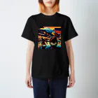 日本の風景 COOL JAPANの日本の風景:人力車で散策、Japanese scenery: Stroll around by jinrikisha Regular Fit T-Shirt