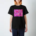 futagonoasobiのpink Regular Fit T-Shirt