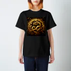 hitoshi777の金運上昇！　最強の富の象徴『黄龍』 スタンダードTシャツ