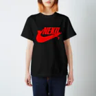 牛川 暗のグッズショップのNEKO（赤） Regular Fit T-Shirt