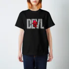 KENNY a.k.a. Neks1のRED DEVL BIG TYPE Regular Fit T-Shirt