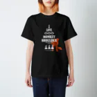 I LOVE【WHISKEY】SHOPのI LOVE WHISKEY-02BK スタンダードTシャツ