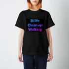 mamixmamixのBi life Clean up Tシャツ ユニバース Regular Fit T-Shirt