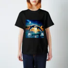 SAKAMOTO商店のoccasus solis　Delphinus スタンダードTシャツ