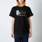 YOU MOREの西荻的精神姿勢（白プリント） Regular Fit T-Shirt