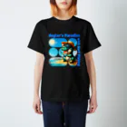 H.webPのAmaxsa釣り人の楽園-Angler's Paradise スタンダードTシャツ