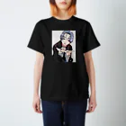 HermannStrasseのレオパと女の子 スタンダードTシャツ