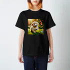 何でもありデザインの犬 Regular Fit T-Shirt