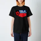 EARTH　ODYSSEYのNAME_TAG　ISLA　CERVEZA スタンダードTシャツ