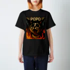 POPOMEのメタルなポポちゃん Regular Fit T-Shirt