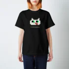 HattoriGraphics-Storeの服部グラフィクス/いつもの猫スマイル スタンダードTシャツ