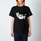 black38のネコ(=‘ｘ‘=) スタンダードTシャツ