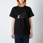 hilo tomula トムラ ヒロのFind Your Angle_Wing White スタンダードTシャツ