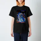Michi Inabaの青炎龍Blue fire dragon スタンダードTシャツ