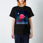 しろくま なだれちゃんの富士山コスモ スタンダードTシャツ