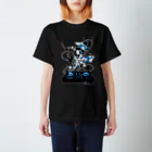 斬る'em ALL/DJつづきともみのDJつづきともみ ストップボタンなんてない！ SUZURI Ver スタンダードTシャツ