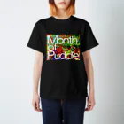 ドラマー TETSU SHOPのMonth of Puddle ロゴ② スタンダードTシャツ