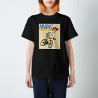 nidan-illustrationの!RIDE! (CARTOON STYLE) スタンダードTシャツ