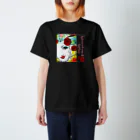 Estoy Feliz 　～ハッピーを毎日に～のEstoy　Feliz　：　red rose Regular Fit T-Shirt