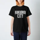 福岡Tシャツ通販サイトの福岡シティTシャツ（ホワイトロゴ） Regular Fit T-Shirt