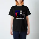 INVADERの□● / Tシャツ (黒) Regular Fit T-Shirt