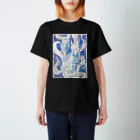 Lost'knotのBlue nine-tailed fox スタンダードTシャツ